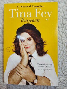 Tina Fey Bossypants Paperback 2012 Back Bay Books Humor Memoir